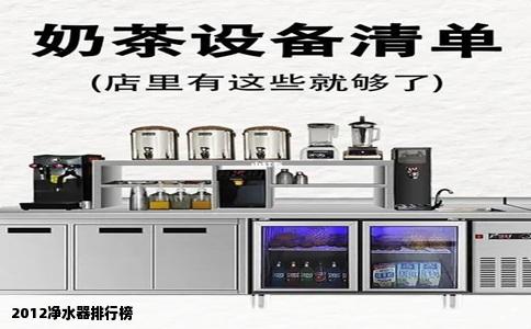2012净水器排行榜