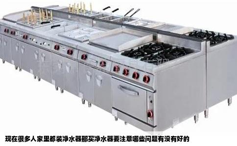 现在很多人家里都装净水器那买净水器要注意哪些问题有没有好的
