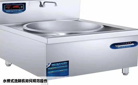 水槽式洗碗机如何规范操作