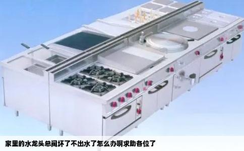 家里的水龙头总阀坏了不出水了怎么办啊求助各位了