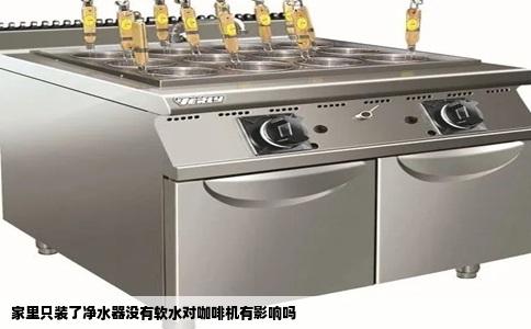 家里只装了净水器没有软水对咖啡机有影响吗