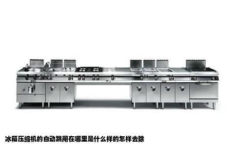 冰箱压缩机的自动跳闸在哪里是什么样的怎样去除