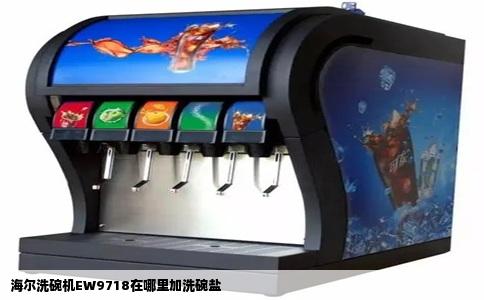 海尔洗碗机EW9718在哪里加洗碗盐