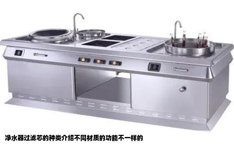 净水器过滤芯的种类介绍不同材质的功能不一样的