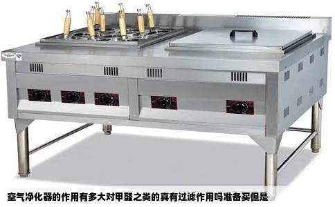 空气净化器的作用有多大对甲醛之类的真有过滤作用吗准备买但是