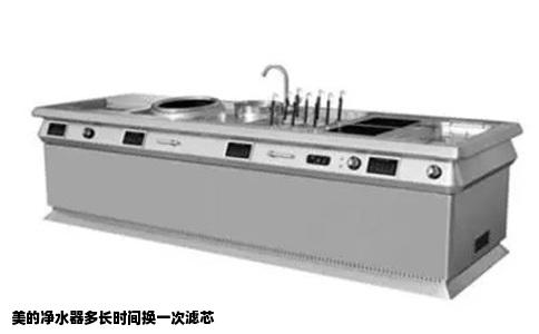 美的净水器多长时间换一次滤芯