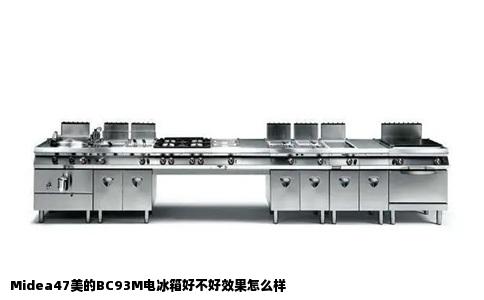Midea47美的BC93M电冰箱好不好效果怎么样