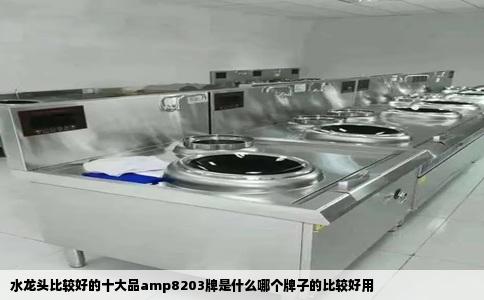 水龙头比较好的十大品amp8203牌是什么哪个牌子的比较好用