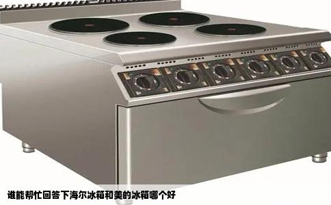 谁能帮忙回答下海尔冰箱和美的冰箱哪个好