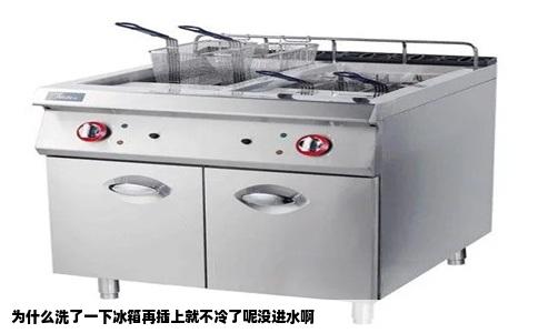 为什么洗了一下冰箱再插上就不冷了呢没进水啊