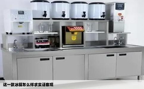 这一款冰箱怎么样求实话客观
